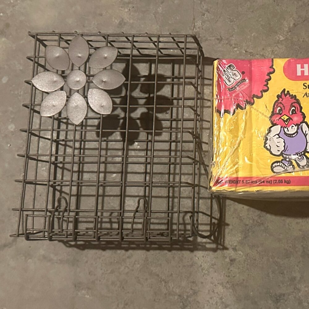 Bird feeder with suet: new and unopened